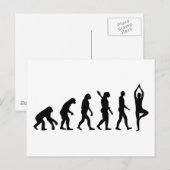 Carte Postale Evolution Yoga (Devant / Derrière)