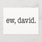Carte Postale Ew David Mème (Devant)