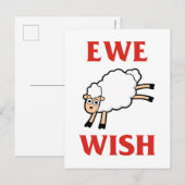 Carte Postale Ewe Wish (Devant / Derrière)
