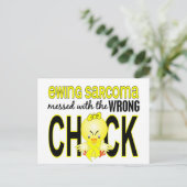 Carte Postale Ewing Sarcoma Messed Avec Une Mauvaise Chick (Debout devant)