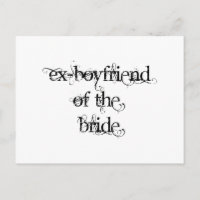 Ex-copain de la mariée