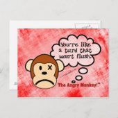 Carte Postale Exactement ce qu'il faut pour vous faire disparaît (Devant / Derrière)