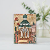 Carte Postale Exaltation de l'icône chrétienne inter-orthodoxe (Debout devant)