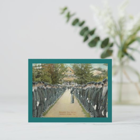 Carte Postale Examen de la Journée du Souvenir, ZSSG (Debout devant)