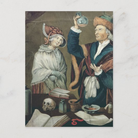 Carte Postale Examen de l'urine (Devant)