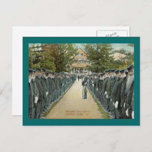 Carte Postale Examen du jour du souvenir, ZSSG (Devant / Derrière)