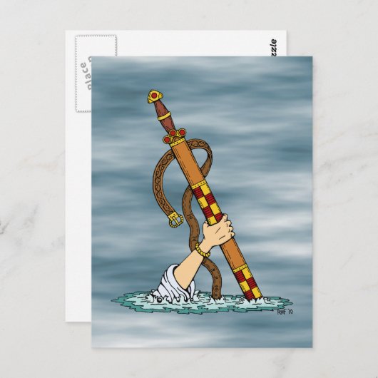 Carte Postale Excalibur (Devant / Derrière)