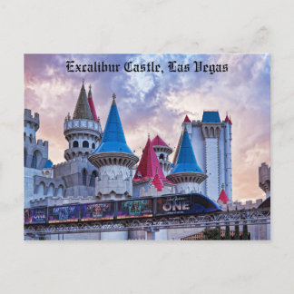 Carte postale Excalibur Castle Las Vegas