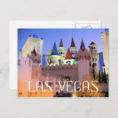 Carte Postale Excalibur Las Vegas (Devant / Derrière)