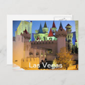 Carte postale Excalibur Las Vegas (Devant / Derrière)