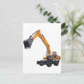 Carte Postale Excavateur Big Bagger (Debout devant)
