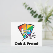 Carte Postale Exclu & Fier (Debout devant)