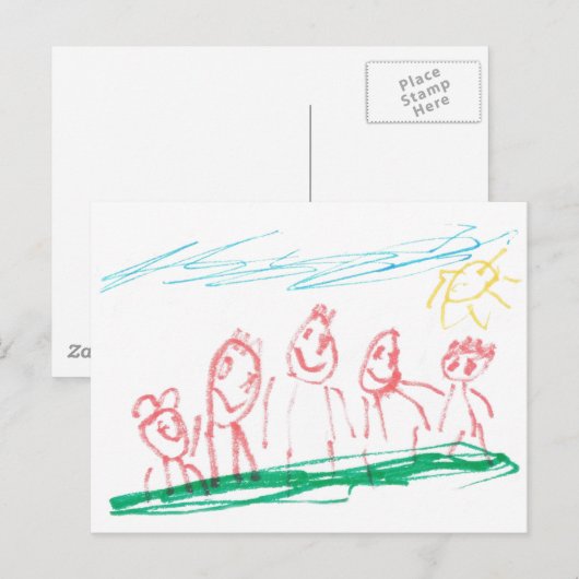 Carte Postale excursion (Devant / Derrière)