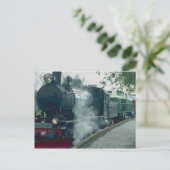 Carte Postale Excursion en train à vapeur (Debout devant)