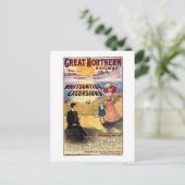 Carte Postale Excursion ferroviaire, Royaume-Uni, Grande-Bretagn (Debout devant)