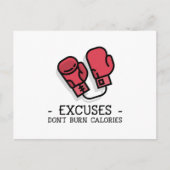 Carte Postale excuses (Devant)