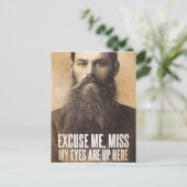 Carte Postale Excusez-Moi Mlle, Amateurs De Barbe (Debout devant)