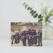 Carte Postale Exécution de l'empereur Maximilien du Mexique - Ma (Debout devant)