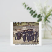 Carte Postale Exécution De L'Empereur Maximilien Par Edouard Man (Debout devant)