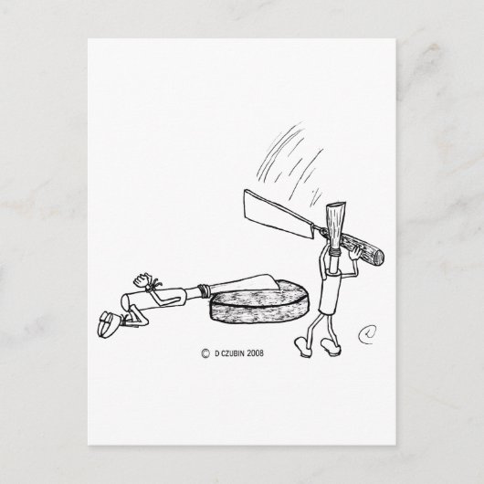 Carte Postale Exécution des roseaux (Devant)