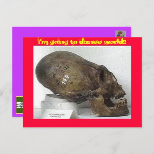 Carte Postale exécution du DMV LOCA (Devant / Derrière)