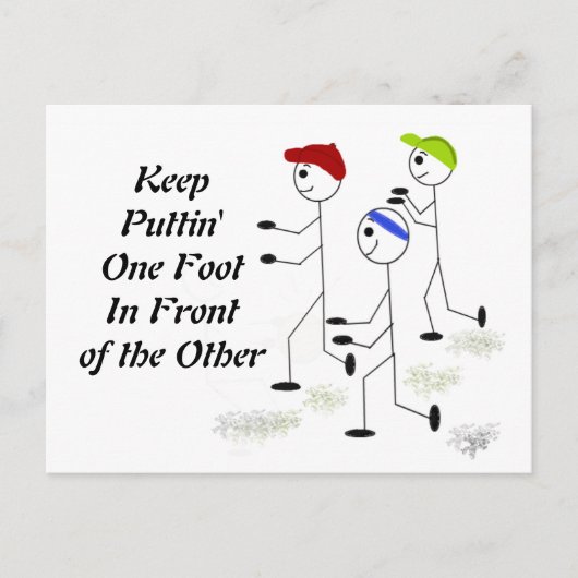 Carte Postale Exécution du message de motivation (Devant)