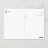 CARTE POSTALE " EXÉCUTION POUR LA LIBERTÉ " (Dos)