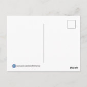 Carte Postale Exercice / Blague blonde "Juste pour s'amuser" (Dos)