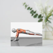 Carte Postale Exercice de vol de serviettes (Debout devant)