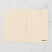 Carte postale Exercices de golf vintages (Dos)