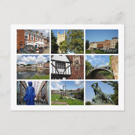 Carte Postale Exeter (Devant)