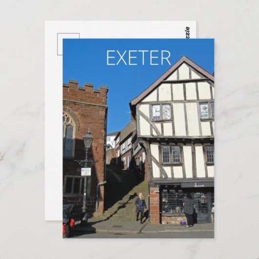 Carte Postale Exeter (Devant / Derrière)