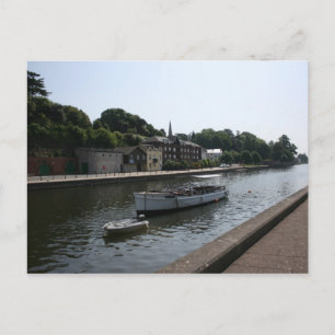 Carte Postale Exeter canal, Devon, Royaume-Uni