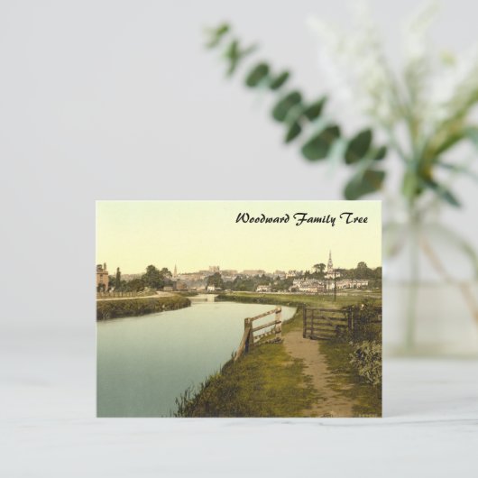 Carte Postale Exeter, Devon, Angleterre (Debout devant)