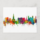 Carte Postale Exeter England Skyline (Devant)