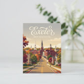Carte Postale Exeter États-Unis (Debout devant)
