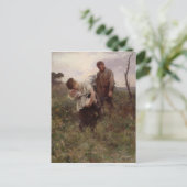 Carte Postale Exode, 1893 (Debout devant)