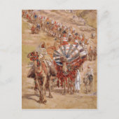 Carte Postale Exode d'Egypte. Art Pâque (Devant)