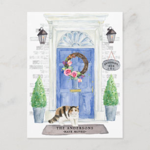 Carte postale Exotic Shorthair Cat Moving Faire-pa