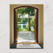 Carte Postale Expéditeur de Référence Immobilière – Vendre Plus  (Devant)