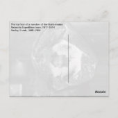 Carte postale Expedition Antarctique vintage Austr (Dos)