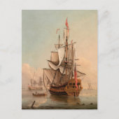 Carte Postale Expédition dans un calme | Peter Monamy (Devant)