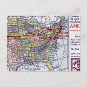 CARTE POSTALE EXPÉDITION D'EXPRESS AMÉRICAINS (Devant)