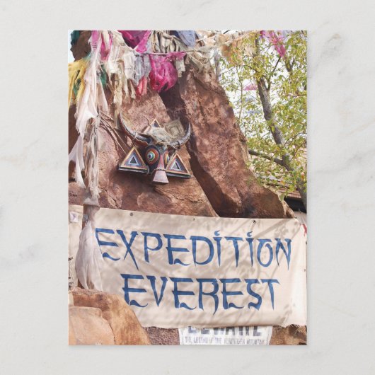 Carte Postale Expédition Everest (Devant)