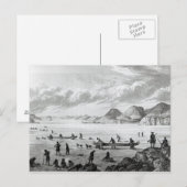 Carte Postale Expédition passant par Point Lata sur (Devant / Derrière)