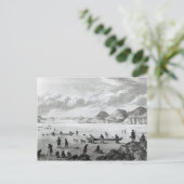 Carte Postale Expédition passant par Point Lata sur (Debout devant)