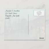 Carte Postale Expédition sur le Clyde Merci (Dos)