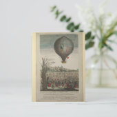 Carte Postale Expérience de ballon à air chaud (Debout devant)
