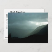CARTE POSTALE EXPÉRIENCE DE LA MORT (Devant / Derrière)