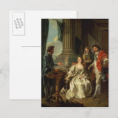 Carte Postale Expérience électrique, l'une d'une série (Devant / Derrière)